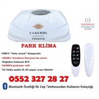 EVACOOL  GERMANY PREMİUM  TAVAN PARK KLİMA 24 VOLT Axor Scania Man Daf İveco reno bmc