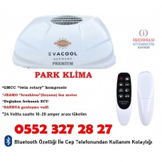 EVACOOL  GERMANY PREMİUM  TAVAN PARK KLİMA 24 VOLT Axor Scania Man Daf İveco reno bmc