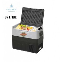 55 LİTRE OTO BUZDOLABI KOMPRESÖRLÜ 12V / 24V EVA55A EVACOOL GERMANY