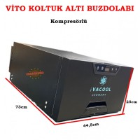 MERCEDES VİTO KOLTUK ALTI OTO BUZDOLABI KOMPRESÖRLÜ 30 LİTRE  EVACOOL GERMANY